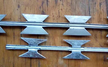 直線型刀片刺繩